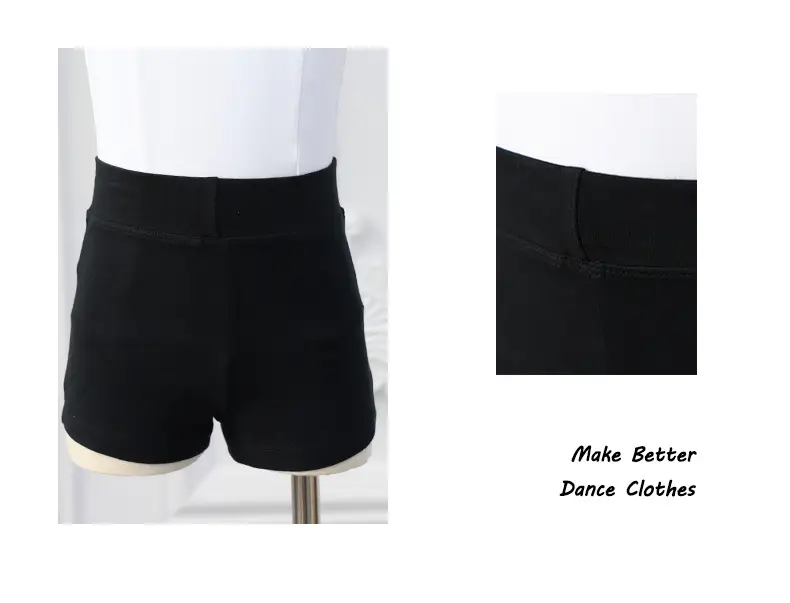 Girls Blue V-Neck Dance Pants Summer Boxers — feature 6