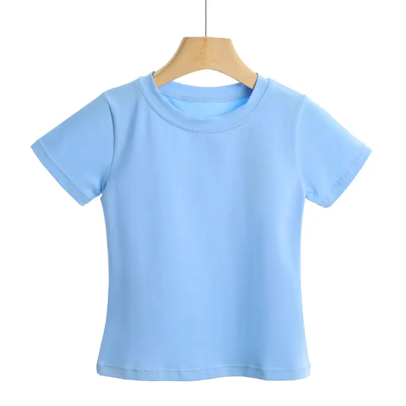 Girls Blue V-Neck Dance Pants Summer Boxers