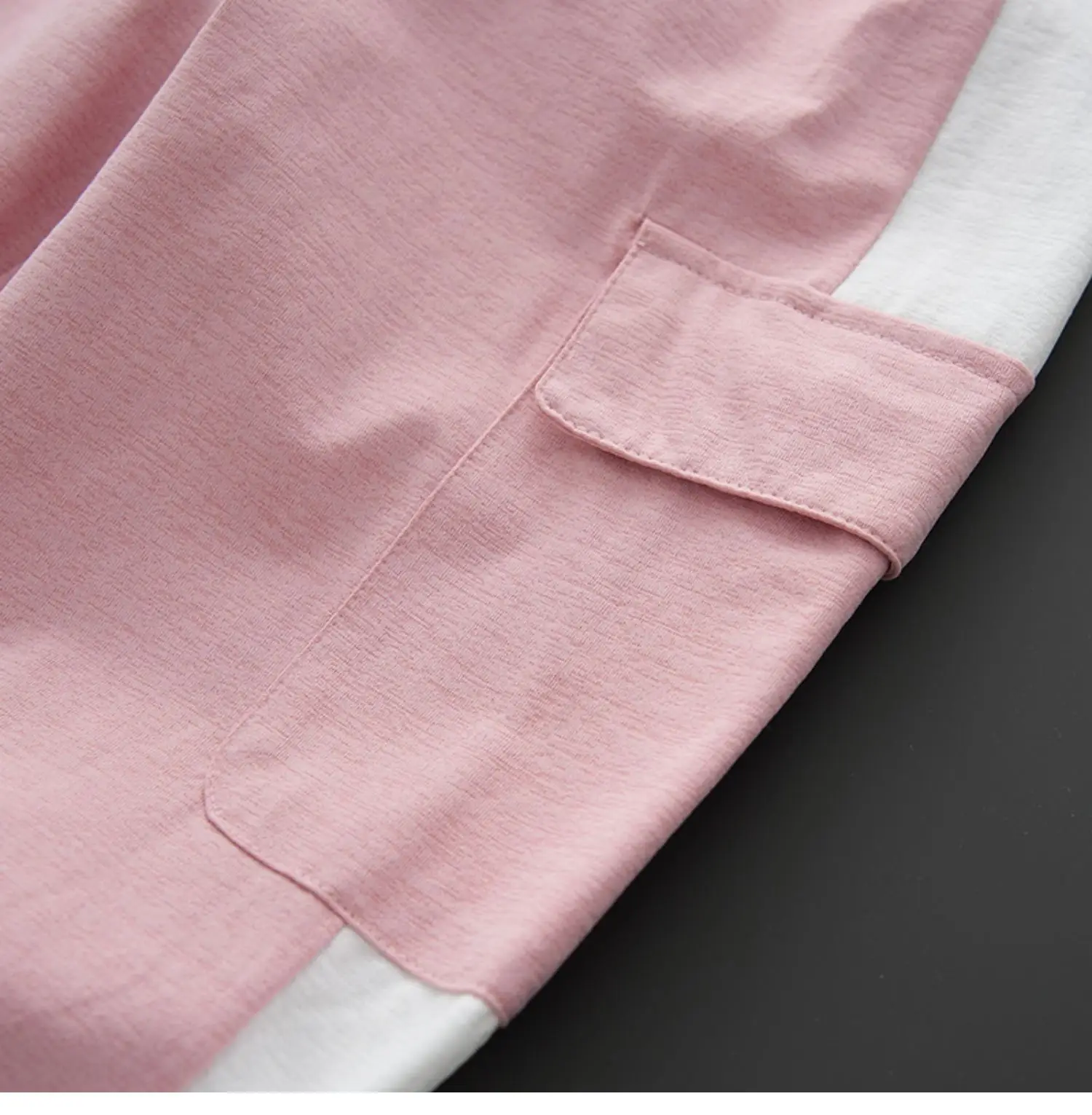 Sorona Kids T-Shirt Pink White Raglan Sleeve — feature 21