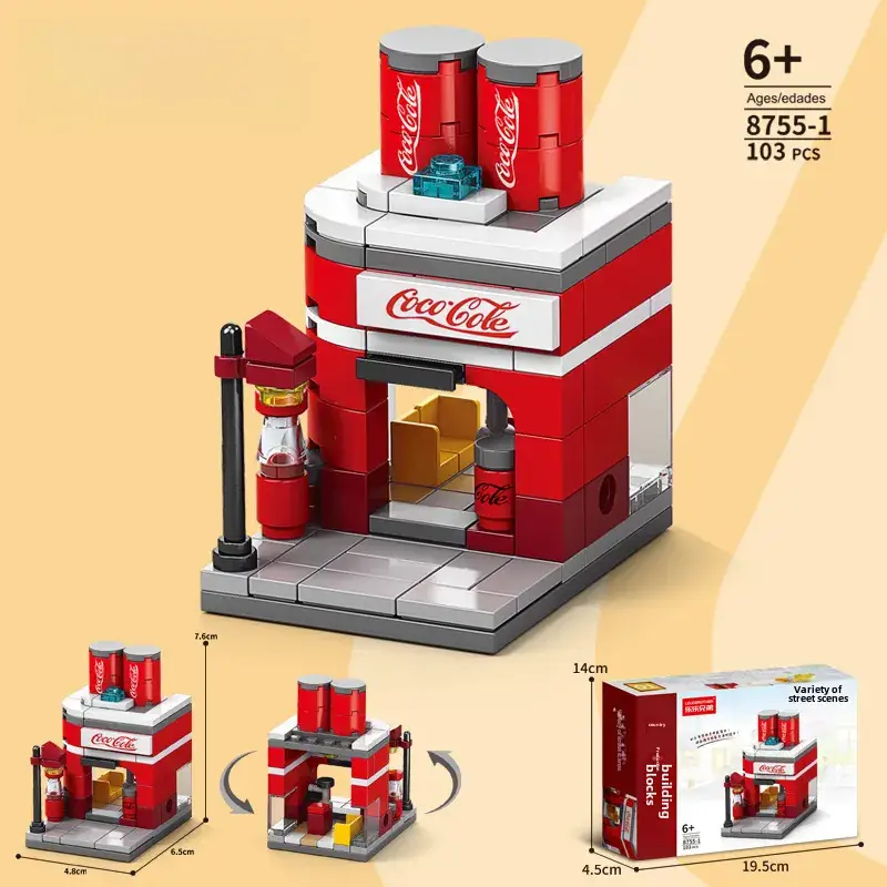 Lego Mini City Snack Station for Boys Girls Creative Building Toy - Image 17