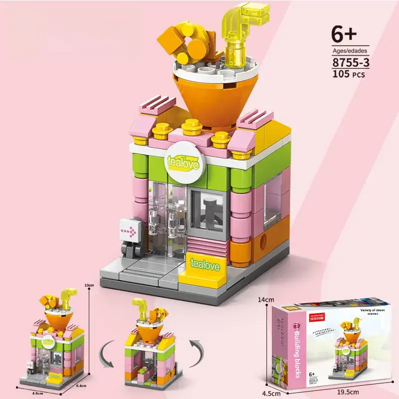 Lego Mini City Snack Station for Boys Girls Creative Building Toy - Image 19