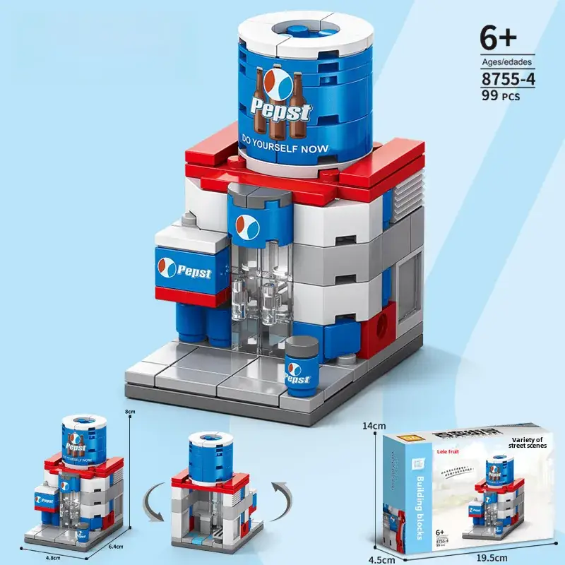 Lego Mini City Snack Station for Boys Girls Creative Building Toy - Image 20