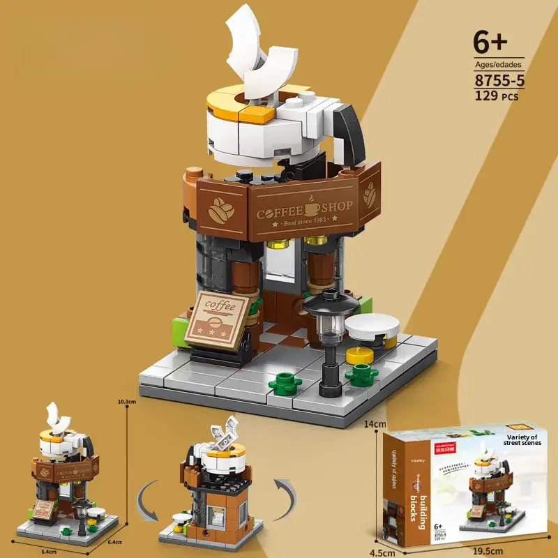 Lego Mini City Snack Station for Boys Girls Creative Building Toy - Image 21