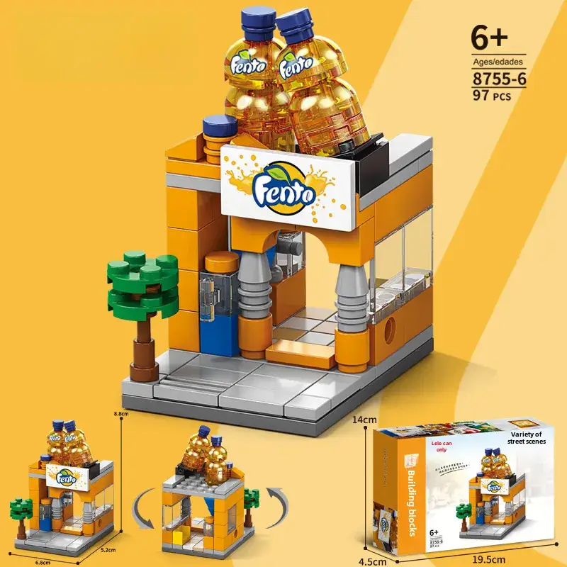 Lego Mini City Snack Station for Boys Girls Creative Building Toy - Image 22