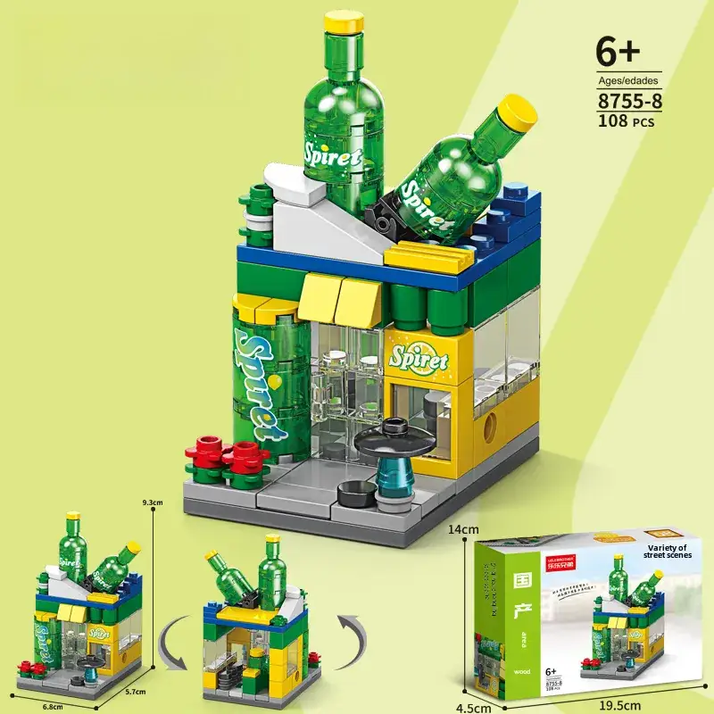 Lego Mini City Snack Station for Boys Girls Creative Building Toy - Image 24