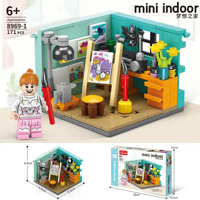Lego Mini City Snack Station for Boys Girls Creative Building Toy - Image 25