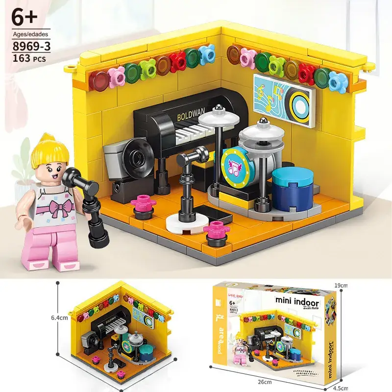 Lego Mini City Snack Station for Boys Girls Creative Building Toy - Image 27