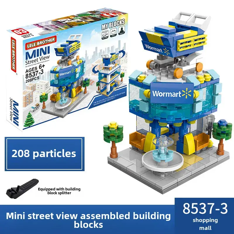 Lego Mini City Snack Station for Boys Girls Creative Building Toy - Image 3