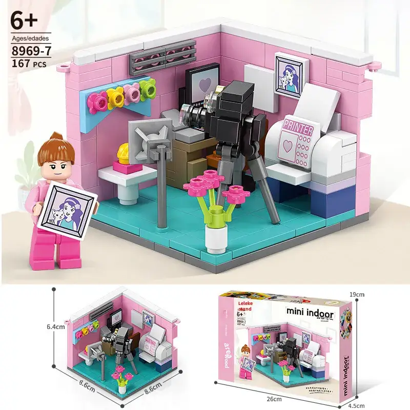 Lego Mini City Snack Station for Boys Girls Creative Building Toy - Image 31