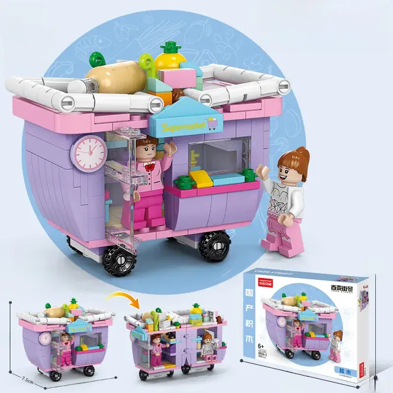 Lego Mini City Snack Station for Boys Girls Creative Building Toy - Image 33