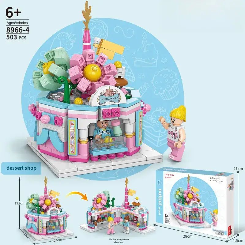 Lego Mini City Snack Station for Boys Girls Creative Building Toy - Image 36