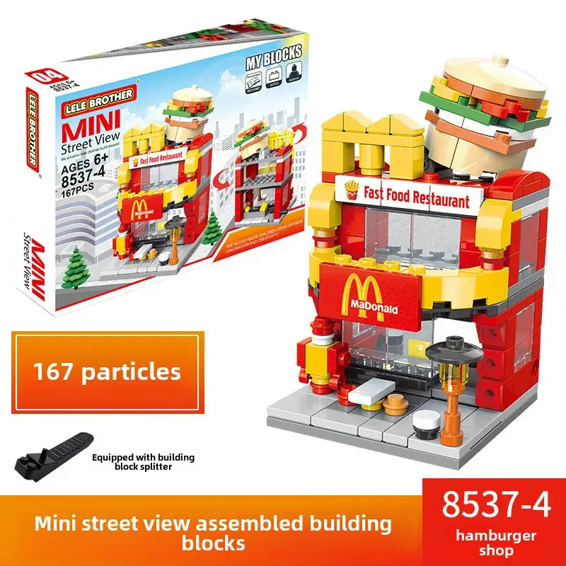Lego Mini City Snack Station for Boys Girls Creative Building Toy - Image 4