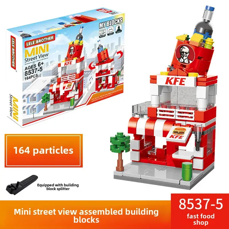 Lego Mini City Snack Station for Boys Girls Creative Building Toy - Image 5