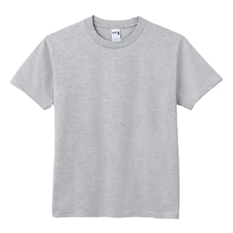 Blue Cotton T-Shirt European Size 210g Heavy Loose Solid Color - Image 12