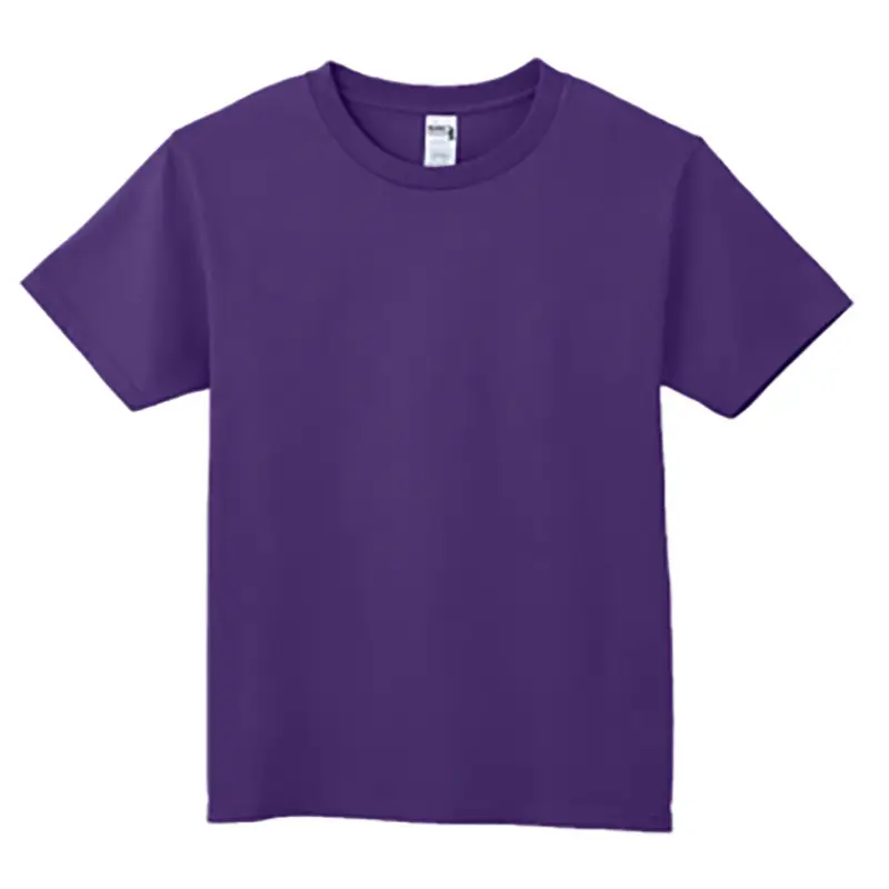 Blue Cotton T-Shirt European Size 210g Heavy Loose Solid Color - Image 14