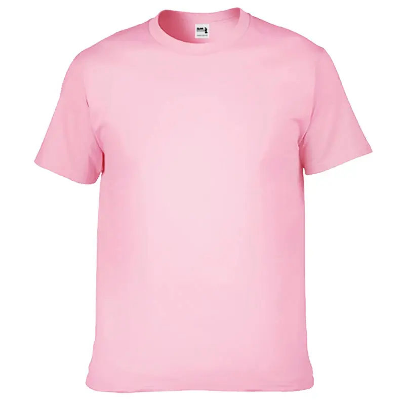 Blue Cotton T-Shirt European Size 210g Heavy Loose Solid Color - Image 15