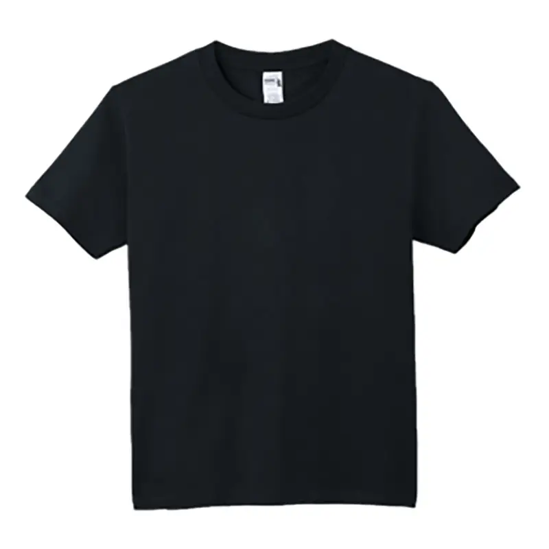 Blue Cotton T-Shirt European Size 210g Heavy Loose Solid Color - Image 6