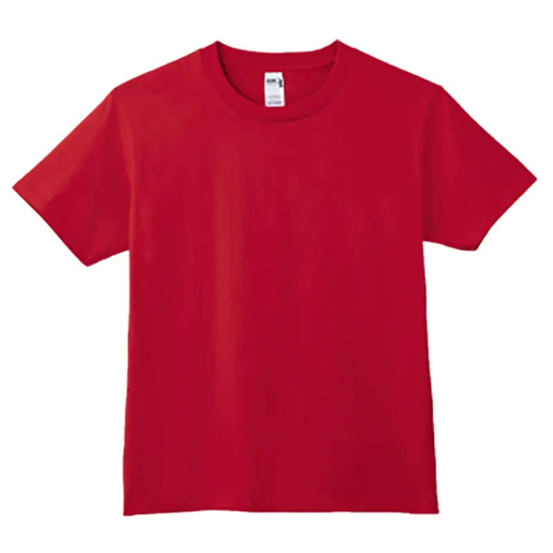 Blue Cotton T-Shirt European Size 210g Heavy Loose Solid Color - Image 7