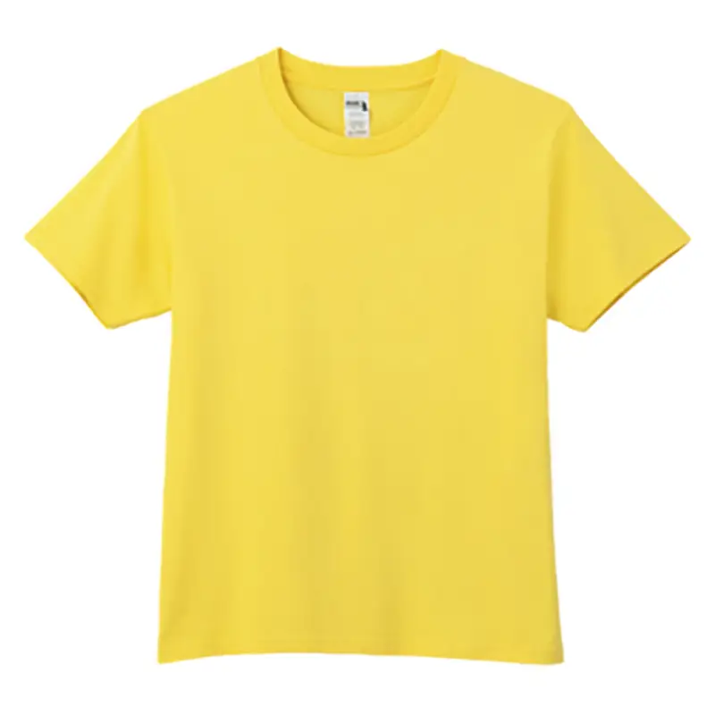 Blue Cotton T-Shirt European Size 210g Heavy Loose Solid Color - Image 8