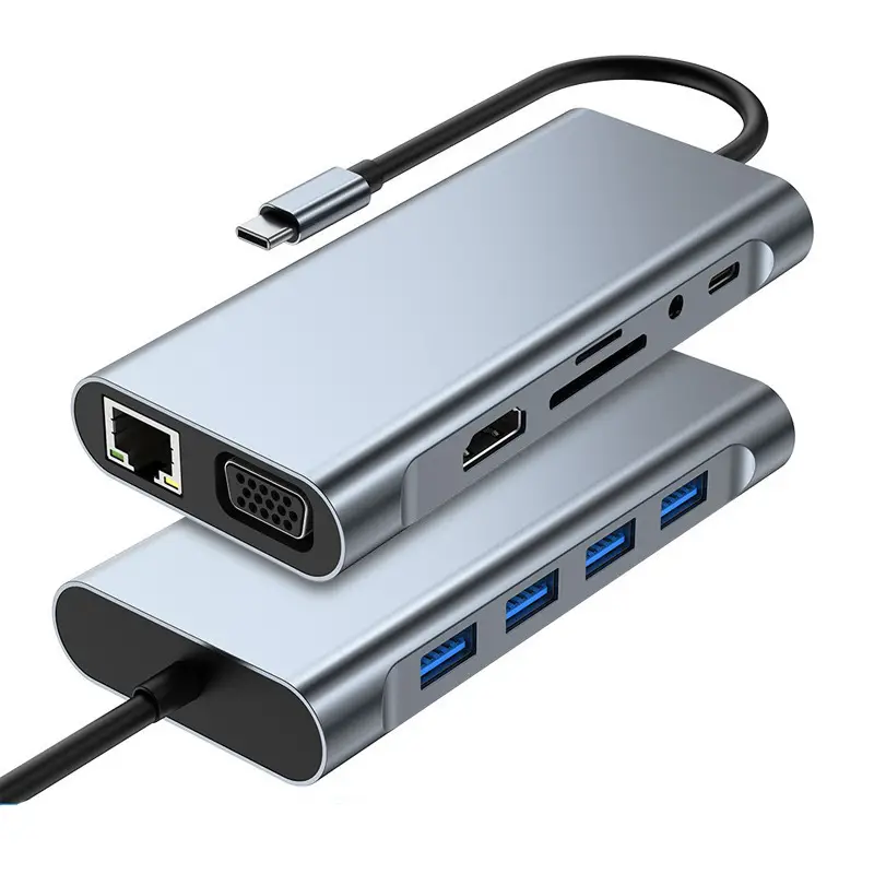 Cross-Border Type-C Docking Station Multi-Function Hub
