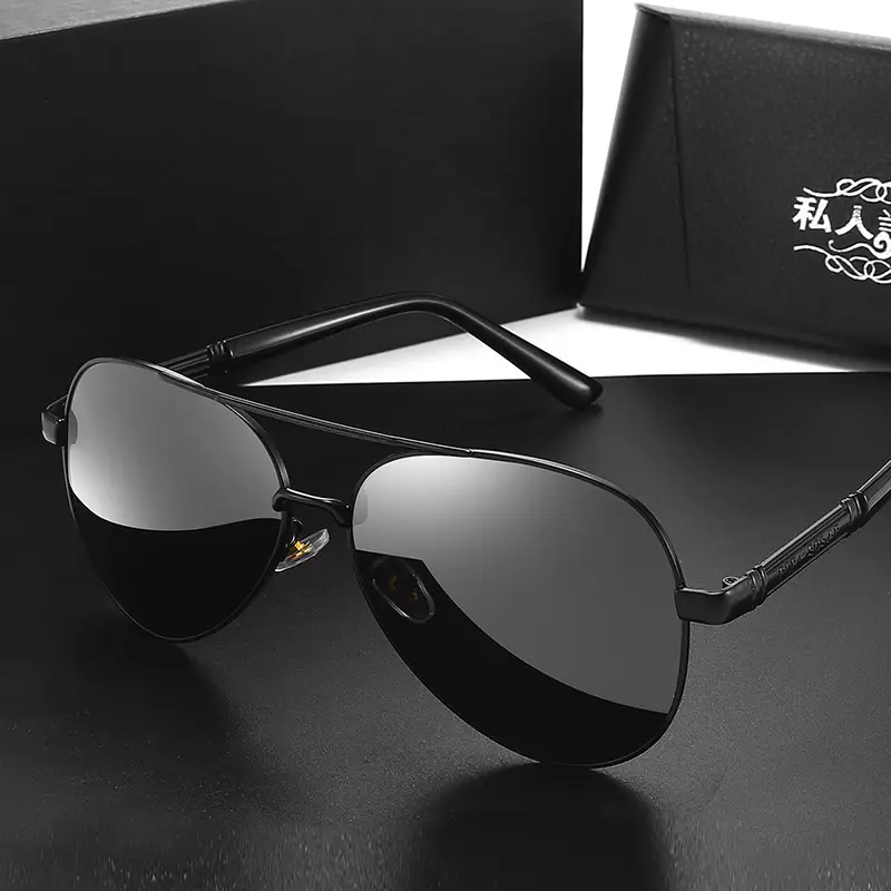 8738 men's polarized sunglasses fishing UV-proof frog glasses trendy driving glasses - Image 2