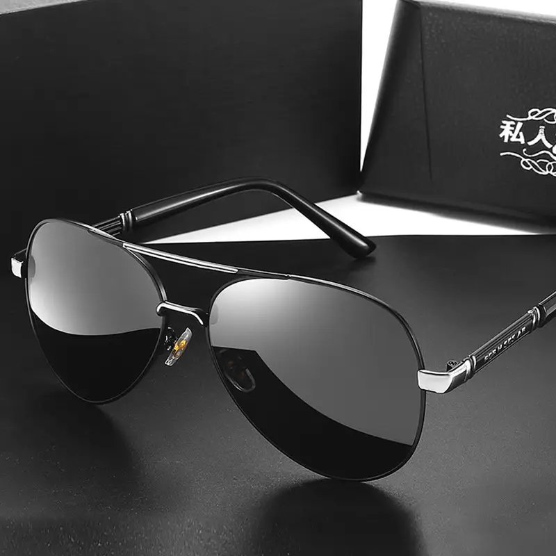 8738 men's polarized sunglasses fishing UV-proof frog glasses trendy driving glasses - Image 3