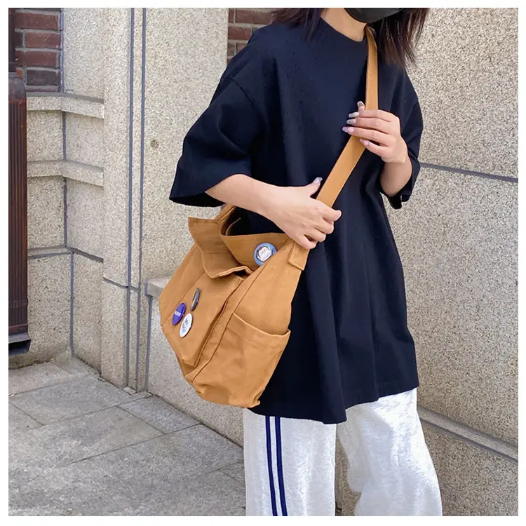 2026 Canvas Crossbody Bag Women Korean Style — feature 11