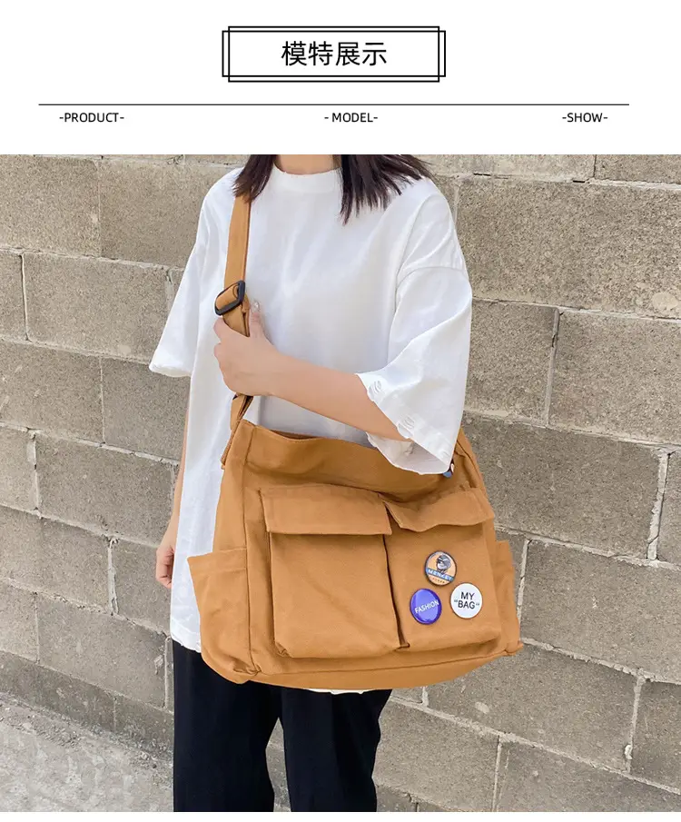 2026 Canvas Crossbody Bag Women Korean Style — feature 3