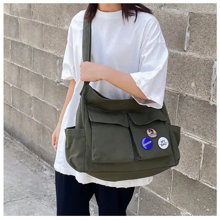 2026 Canvas Crossbody Bag Women Korean Style — feature 33