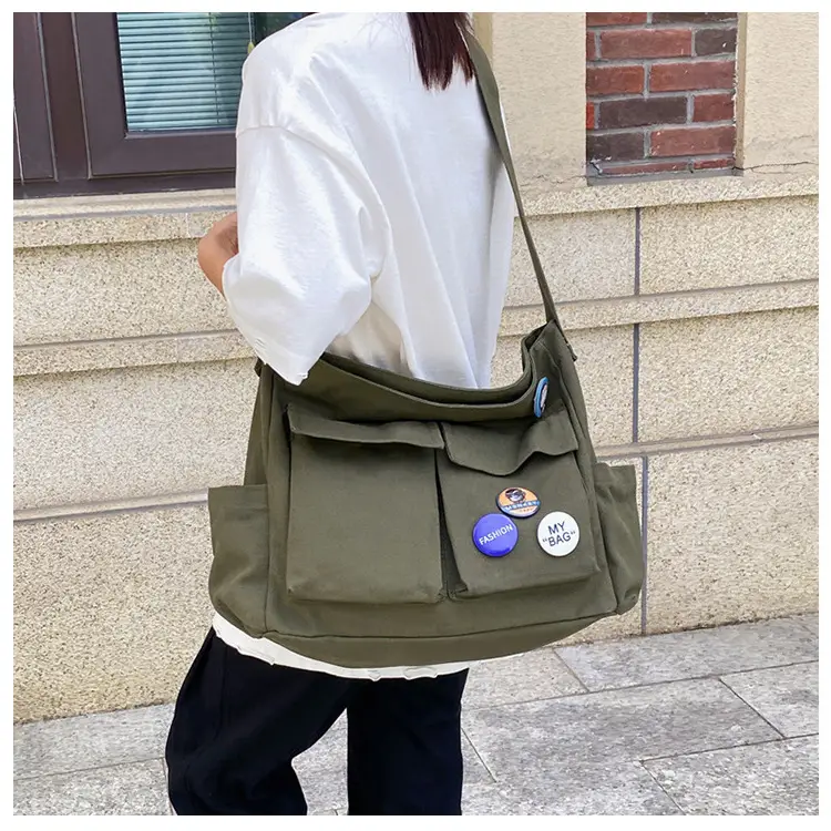2026 Canvas Crossbody Bag Women Korean Style — feature 38
