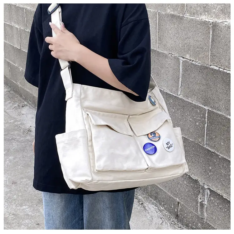 2026 Canvas Crossbody Bag Women Korean Style — feature 49