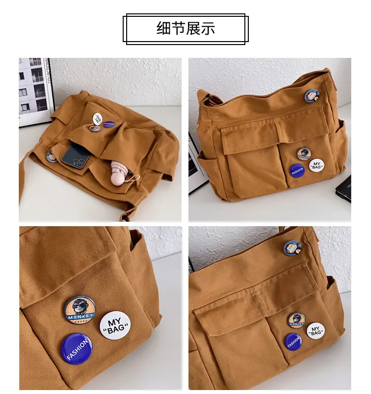 2026 Canvas Crossbody Bag Women Korean Style — feature 78