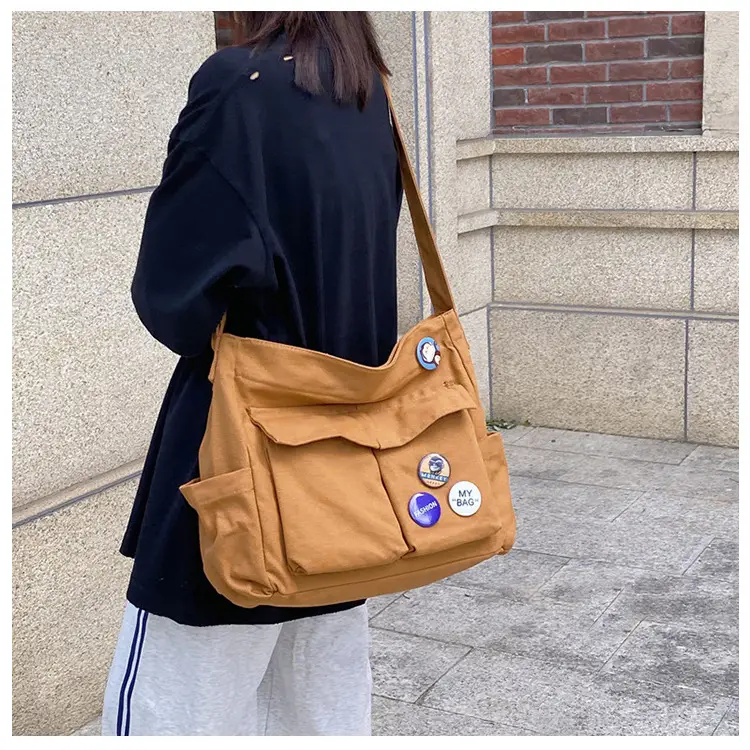 2026 Canvas Crossbody Bag Women Korean Style — feature 9
