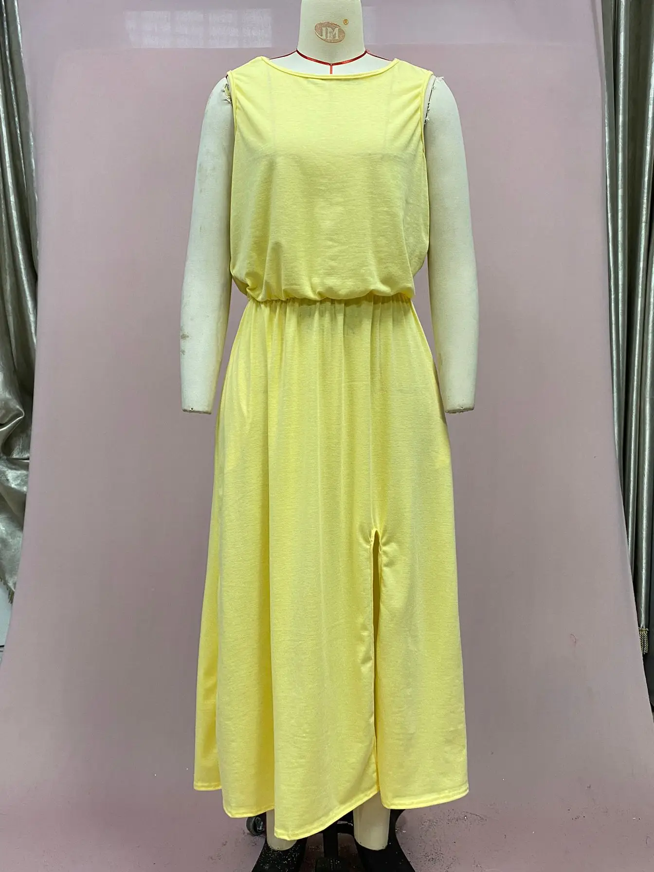 2025 Cross-Border Summer Dress Red Sleeveless Long Skirt — feature 27