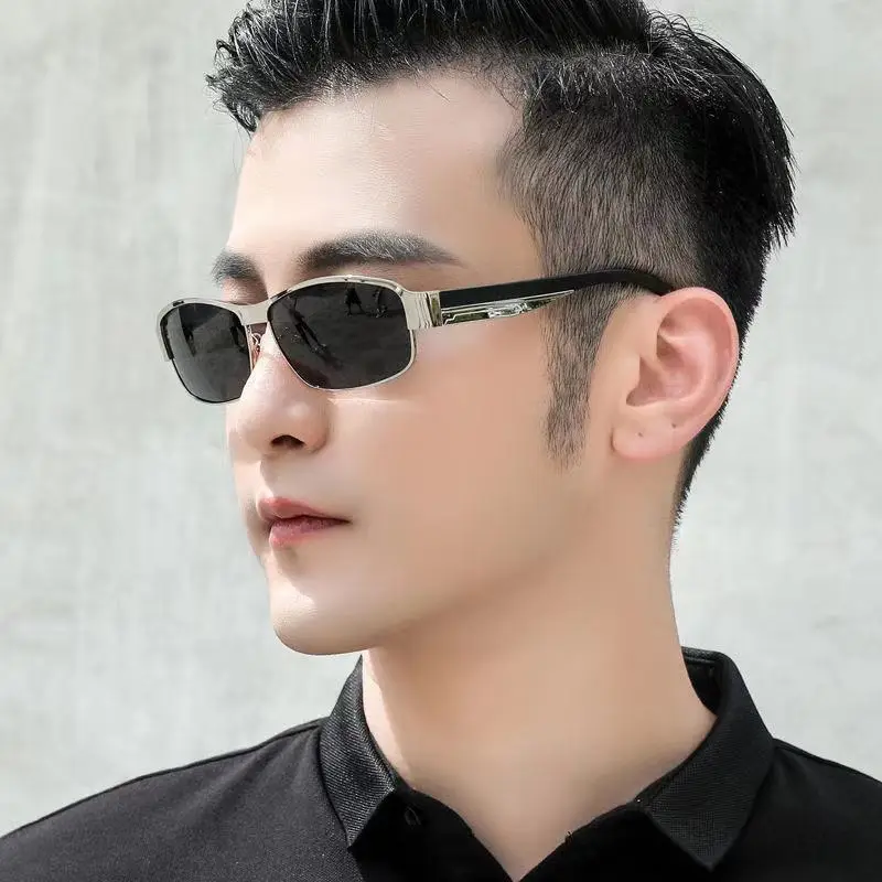 Men Polarized Sunglasses Color Changing Driving Fishing - Image 5