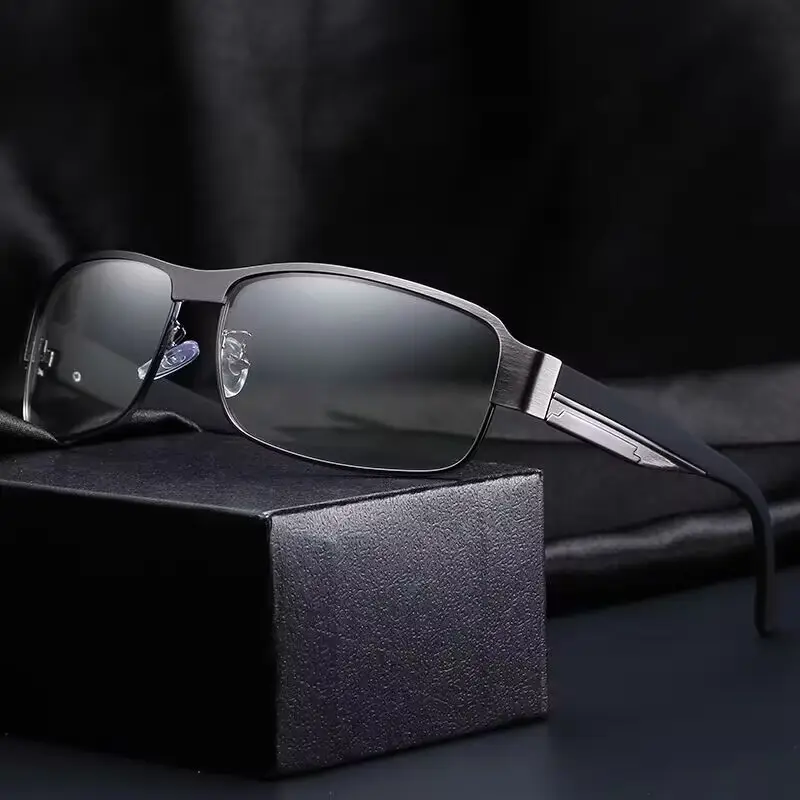 Men Polarized Sunglasses Color Changing Driving Fishing - Image 7