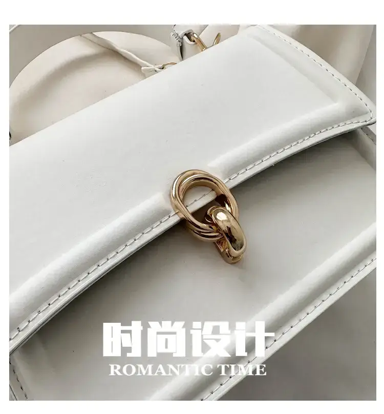 Women's 2023 Spring Crossbody Bag Beige Leather — feature 1