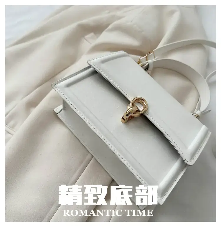 Women's 2023 Spring Crossbody Bag Beige Leather — feature 4
