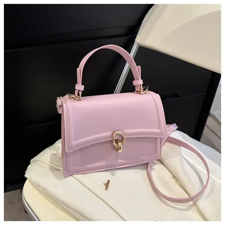 Women's 2023 Spring Crossbody Bag Beige Leather — feature 9