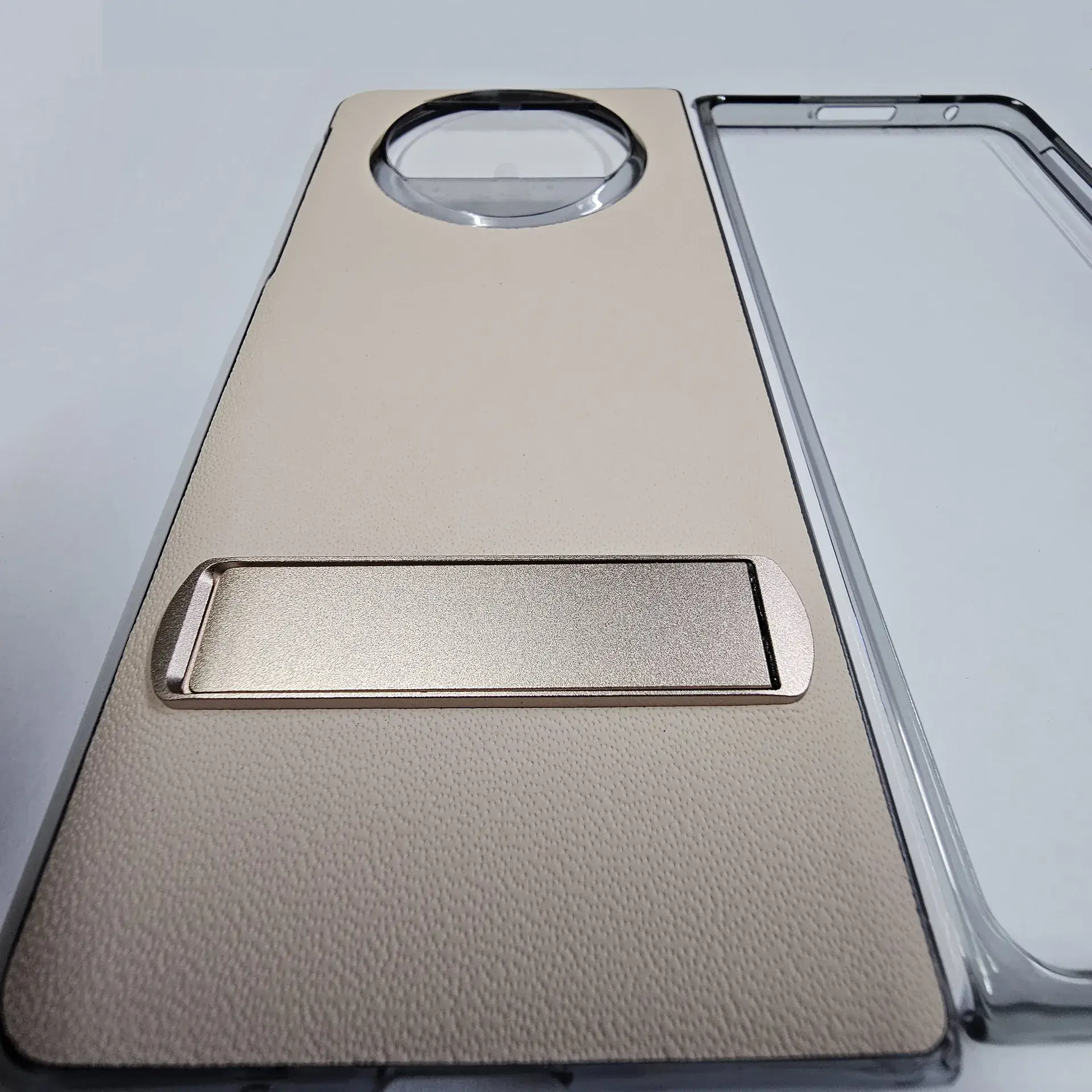 Huawei Matex5 Genuine Leather Back Cover with Front Frame Protection - Image 9
