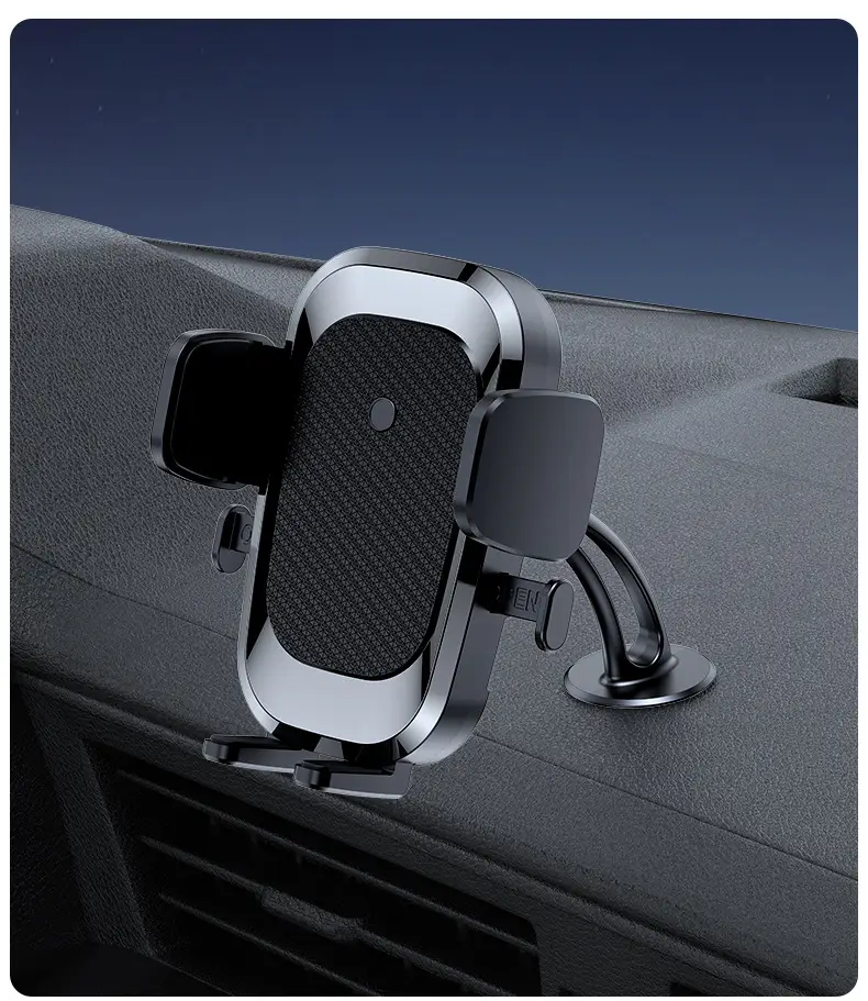 Cross-Country Car Phone Holder with Suction Cup Design — feature 19