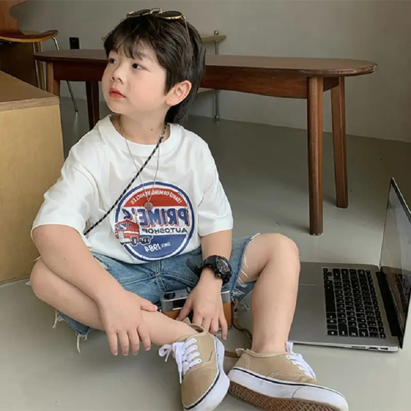 Boys T-Shirt BMVE Short Sleeve Summer Wear