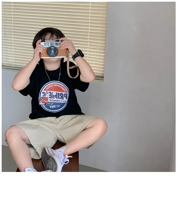 Boys T-Shirt BMVE Short Sleeve Summer Wear — feature 13