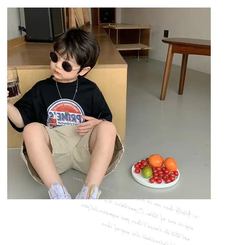 Boys T-Shirt BMVE Short Sleeve Summer Wear — feature 15