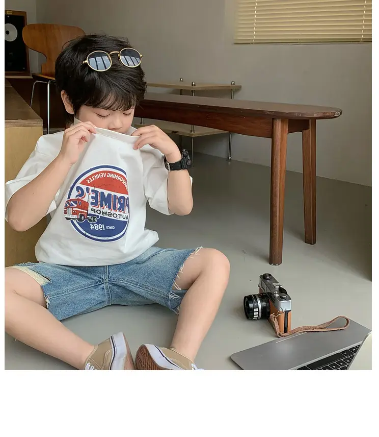Boys T-Shirt BMVE Short Sleeve Summer Wear — feature 18