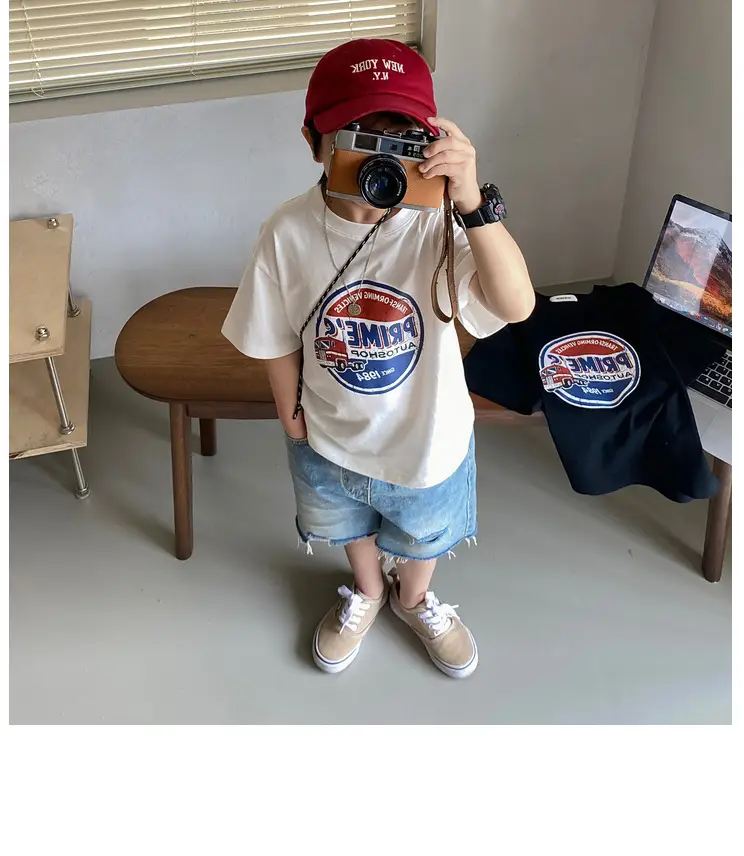 Boys T-Shirt BMVE Short Sleeve Summer Wear — feature 22