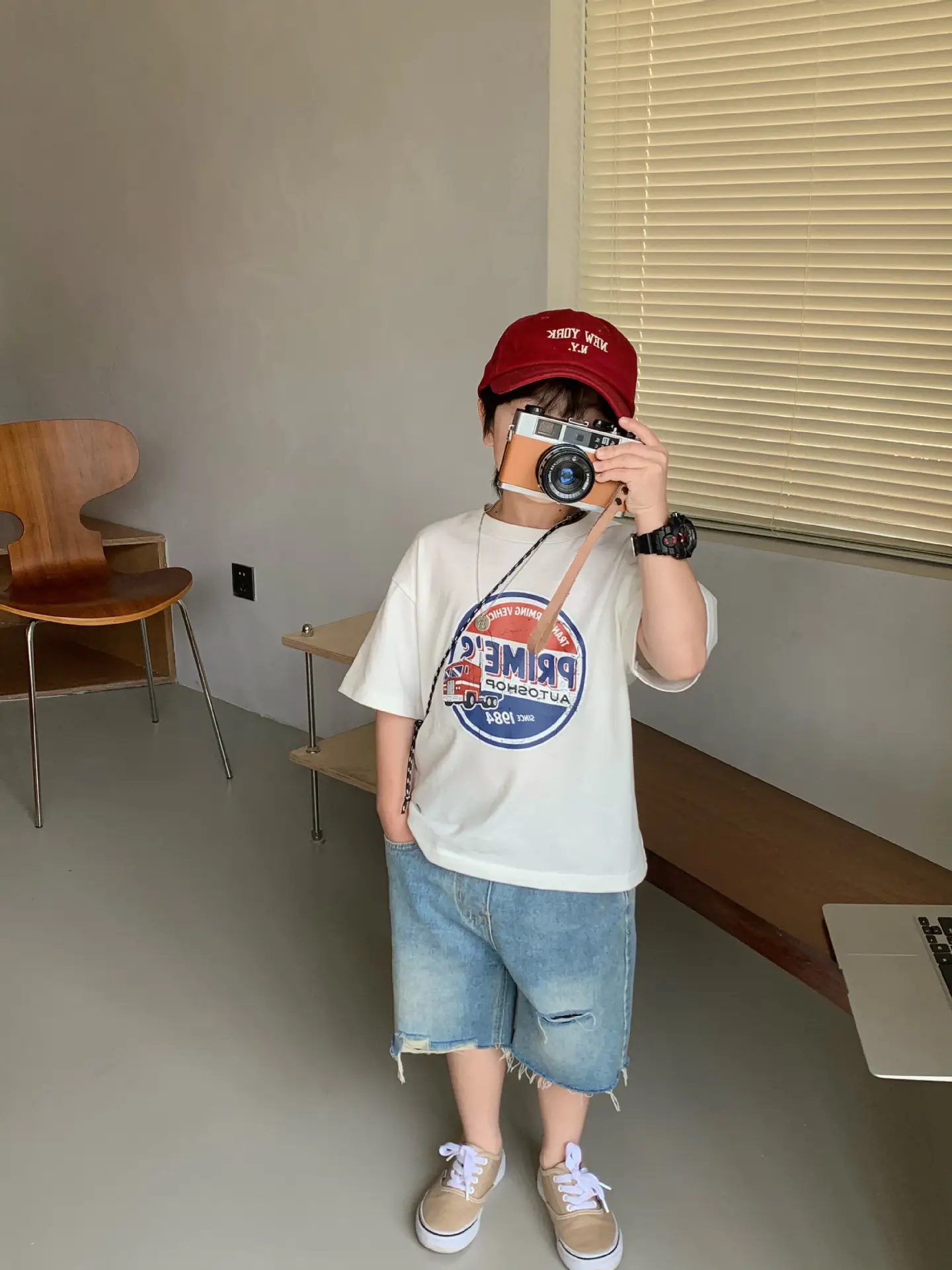 Boys T-Shirt BMVE Short Sleeve Summer Wear — feature 23