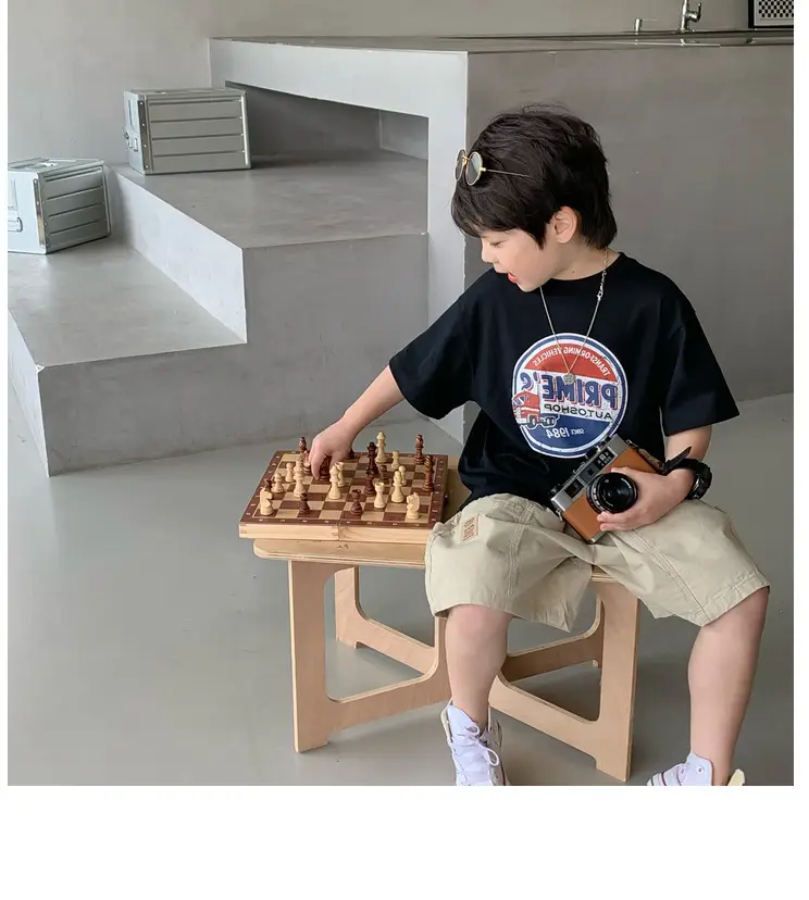 Boys T-Shirt BMVE Short Sleeve Summer Wear — feature 5
