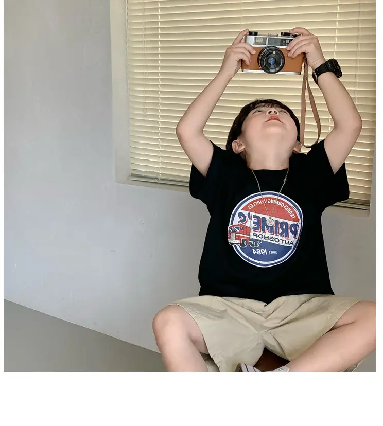 Boys T-Shirt BMVE Short Sleeve Summer Wear — feature 8