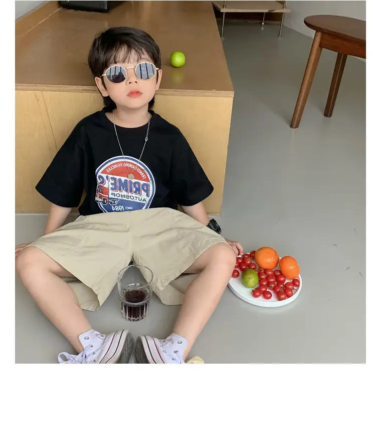 Boys T-Shirt BMVE Short Sleeve Summer Wear — feature 9